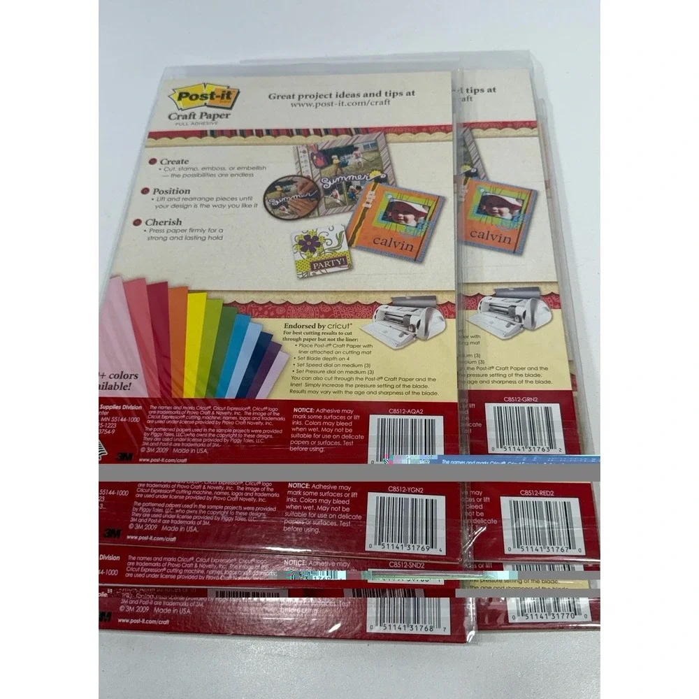 Post It Craft Paper Full Adhesive 8.5